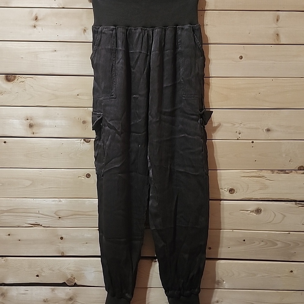 BOBI BLACK Los Angeles Cargo Pants Size XS Dark Green